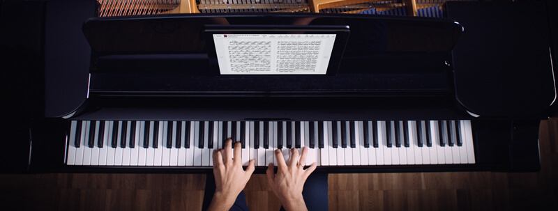 Die C-Dur-Tonleiter auf dem Klavier - Töne, Akkorde & Übungen 