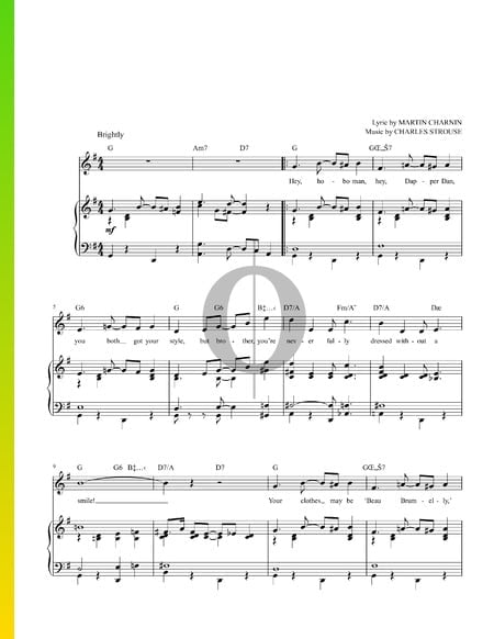 You’re Never Fully Dressed Without A Smile Sheet Music (Piano, Voice) - PDF Download & Streaming ...