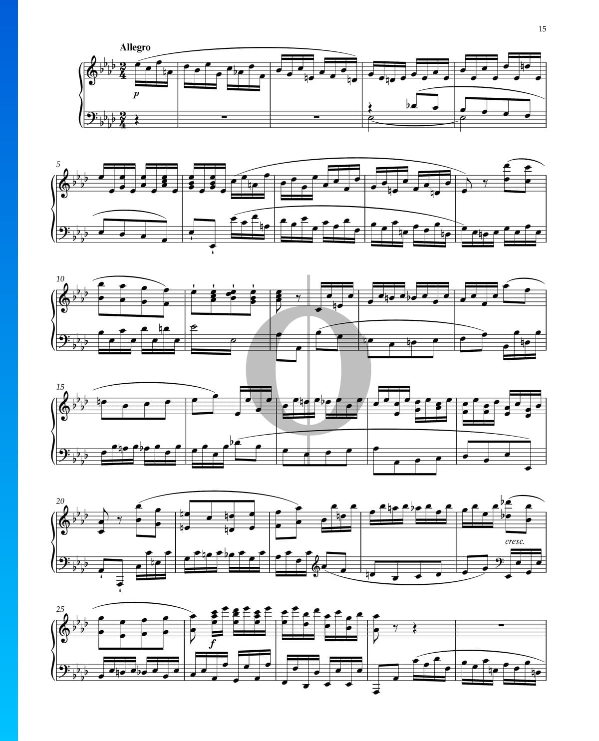 Grande Sonata Funeral March Op 26 4 Allegro Sheet